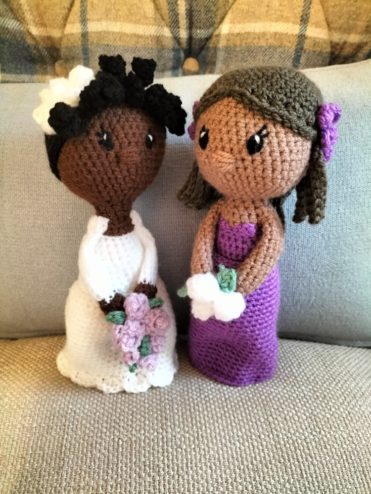 Festive and wedding dolls