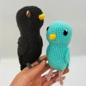 bird crochet pattern kit